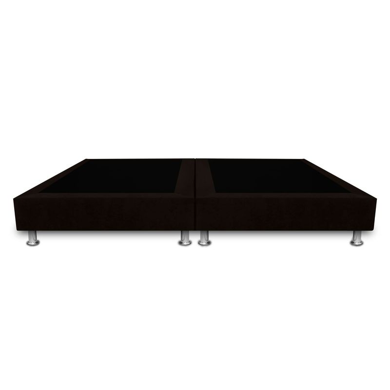 MAGIC CLASS - BASE CAMA SOMMIER DIVIDIDA 120x190 MICROFIBRA CAFÉ