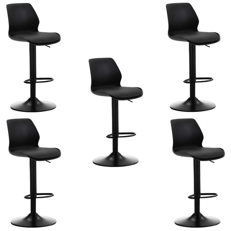 MOBLIHOUSE - Set X5 Silla Bar Con Altura Ajustable Diseño Ergonómico