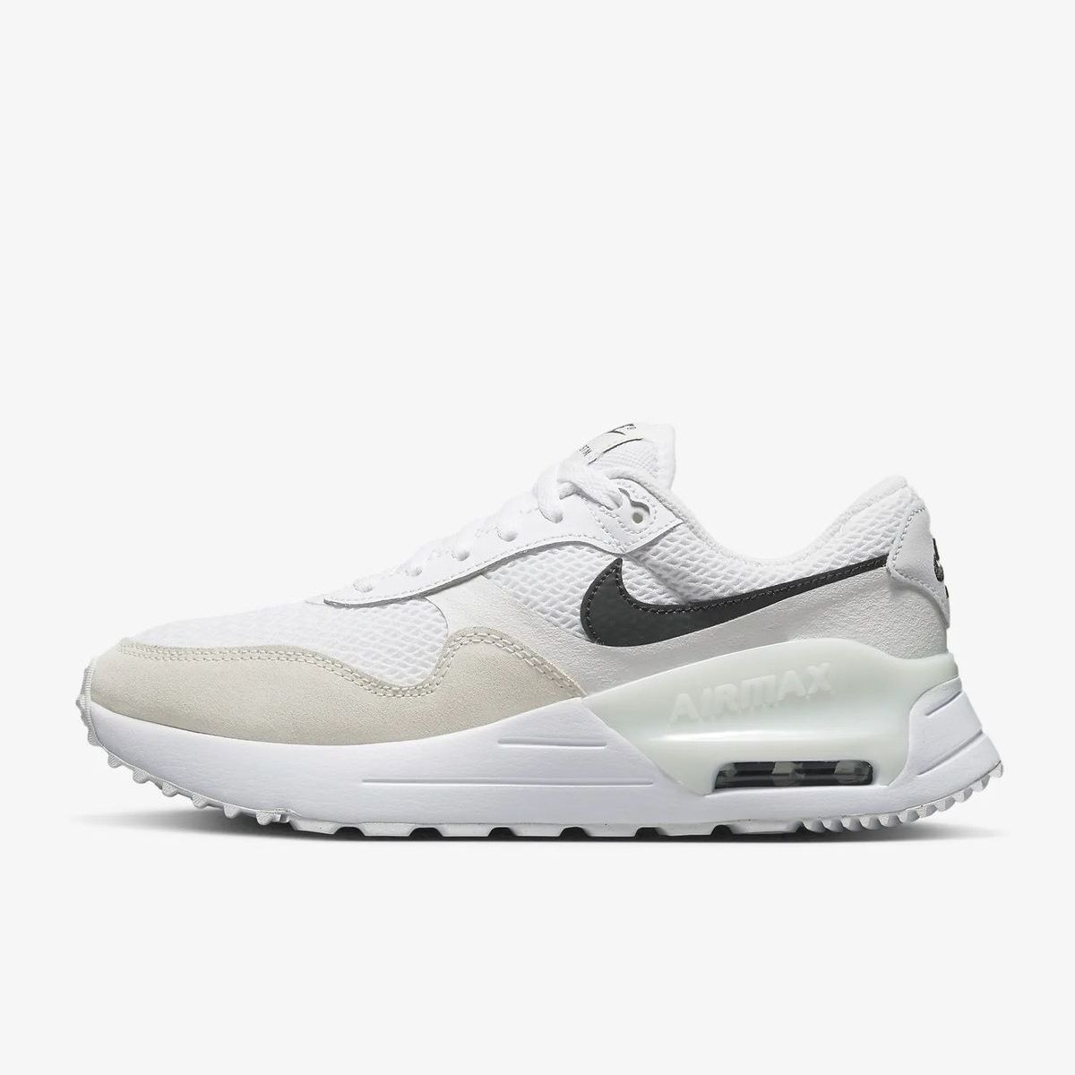 NIKE - TENIS NIKE MUJER AIR MAX SYSTEM BLANCO NEGRO