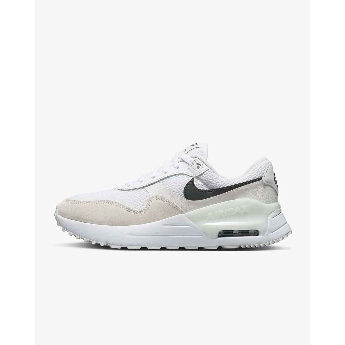 NIKE - TENIS NIKE MUJER AIR MAX SYSTEM BLANCO NEGRO