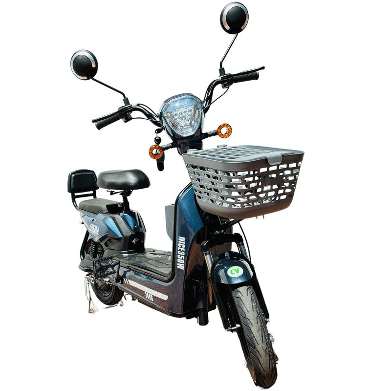 GENERICO - Bicicleta eléctrica Nice 350W Circula Verde Azul batería Litio 2024 Obsequios*