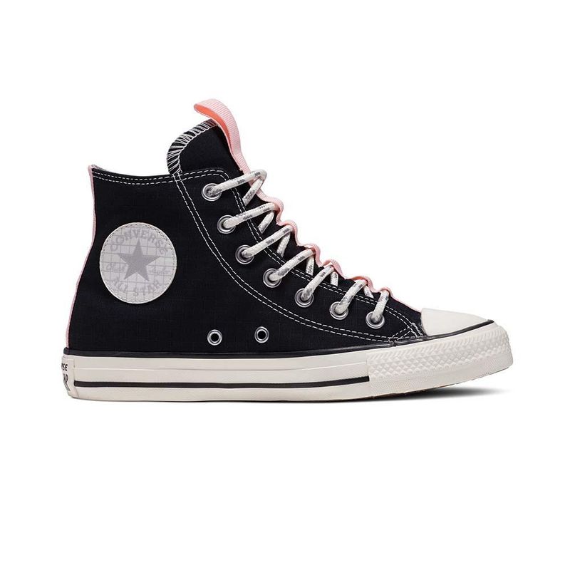 CONVERSE - Tenis Converse Botas Chuck Taylor All Star Mujer-Negro