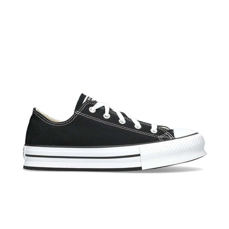 CONVERSE - Tenis Converse Chuck Taylor All Star Eva Lift Mujer-Negro