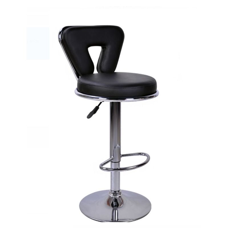 MOBLIHOUSE - Silla Barra Espaldar En U Negra Moblihouse