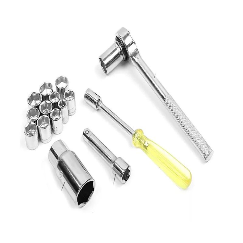 GENERICO - Juego De Herramientas 40 Pcs Copas Reparación Carro Moto