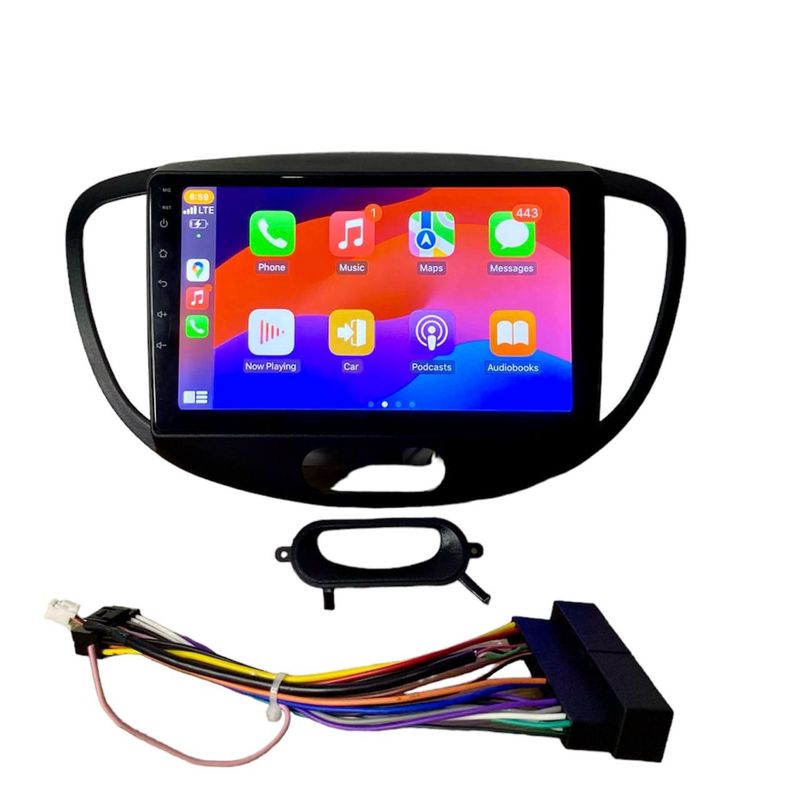GENERICO - HYUNDAI I10 2009-2015 Radio pantalla Android 9 pulgadas, CarPlay