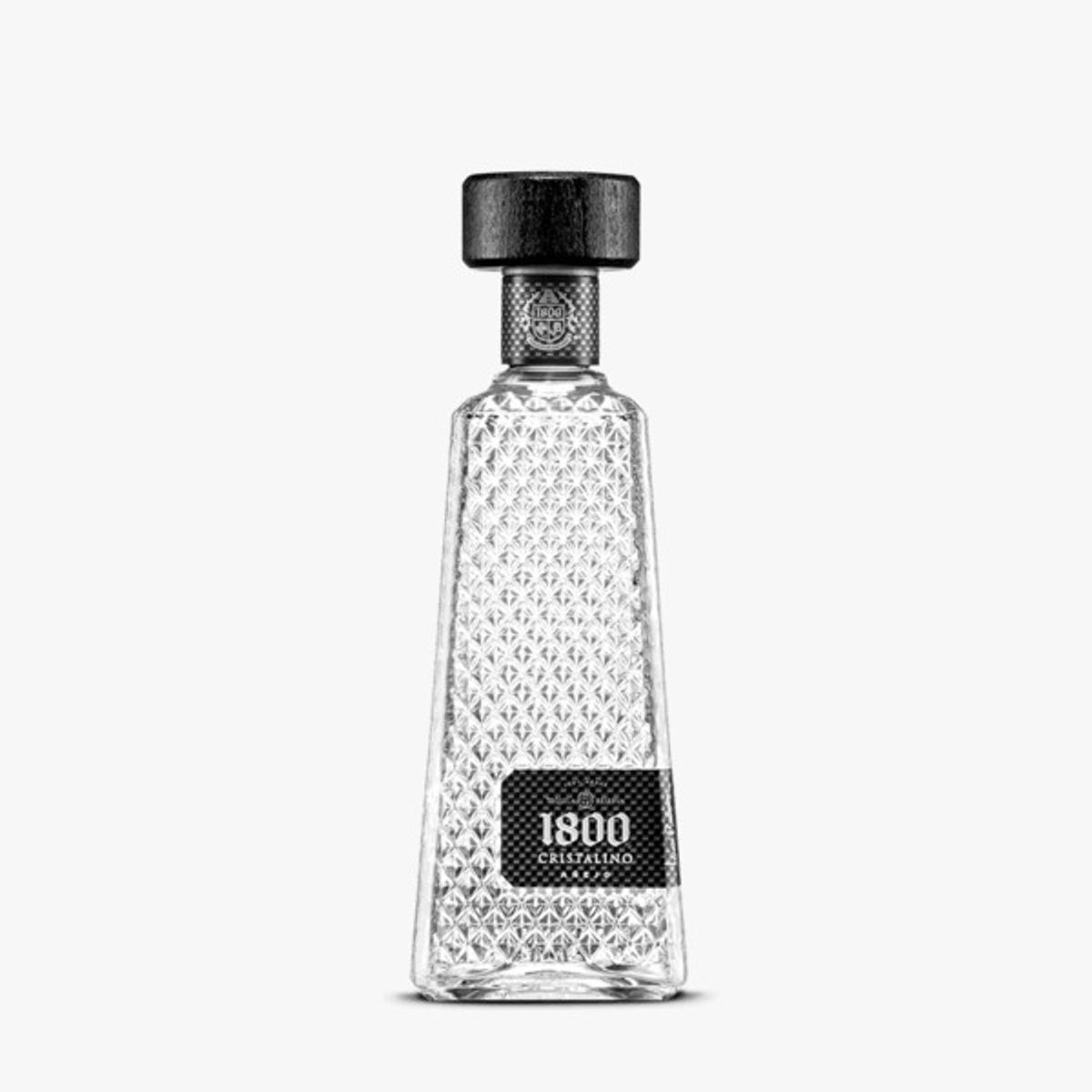 1800 - TEQUILA 1800 CRISTALINO AÑEJO 100 % AGAVE 700 ML + OBSEQUIO VASOS
