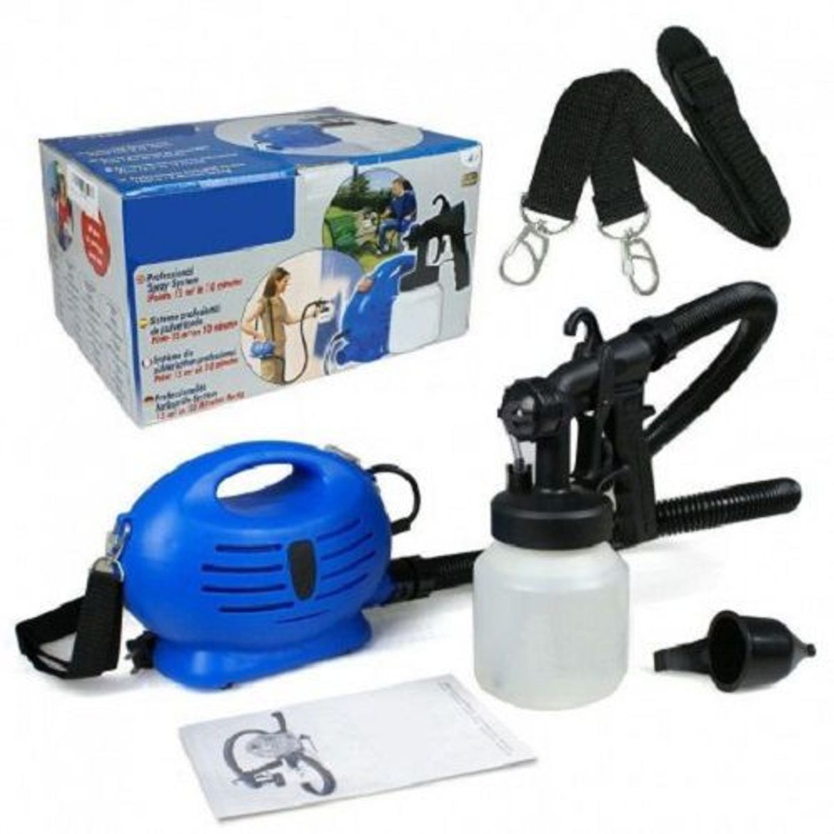 GENERICO - Pistola con Compresor Para Pintar Paint Zoom