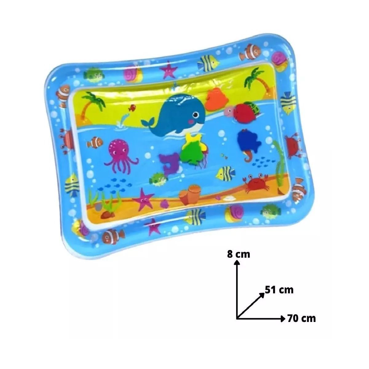 GENERICO - Tapete Colchoneta Alfombra Bebe Agua