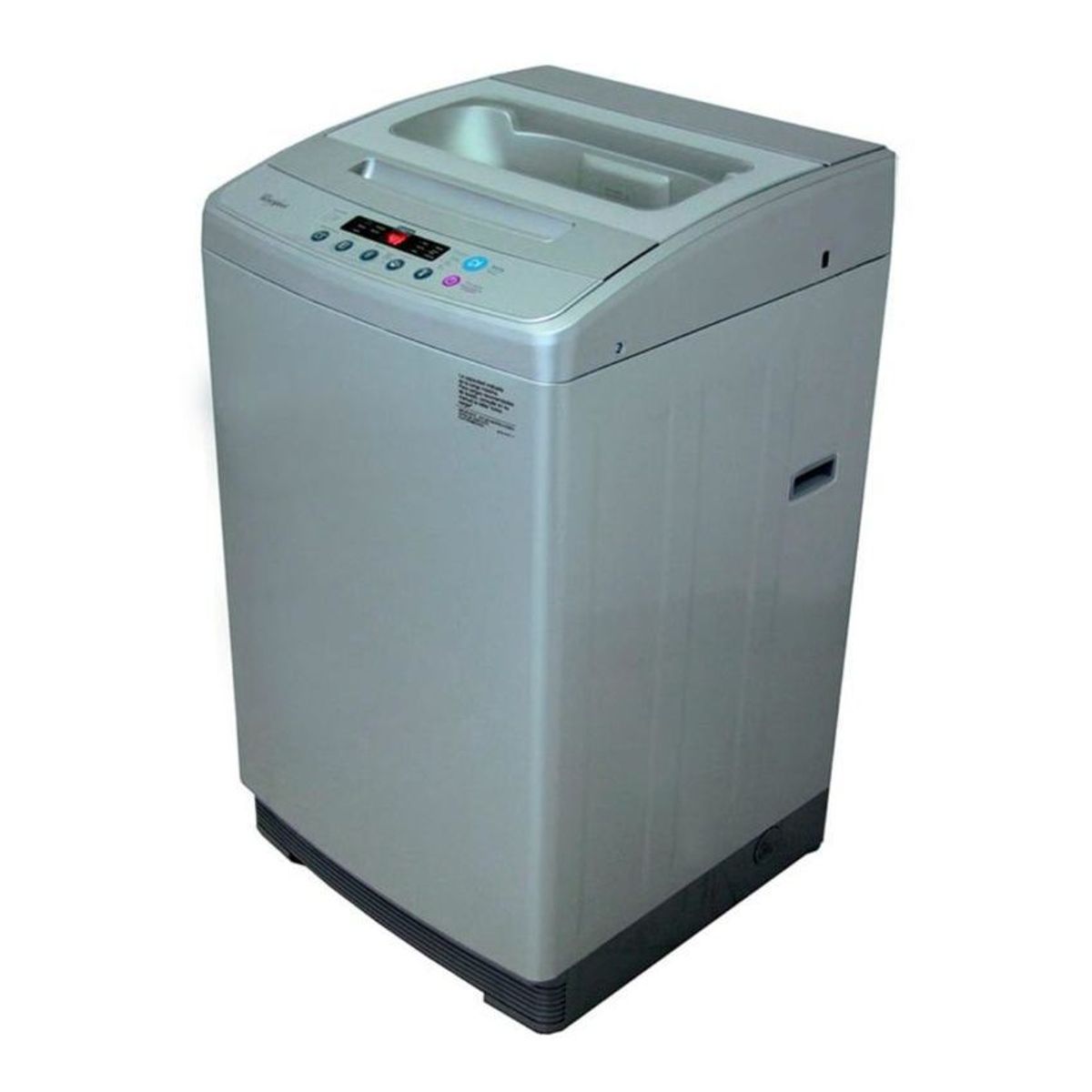 WHIRLPOOL - Lavadora whirlpool carga superior 10 kilogramos wwi10ashls plateado