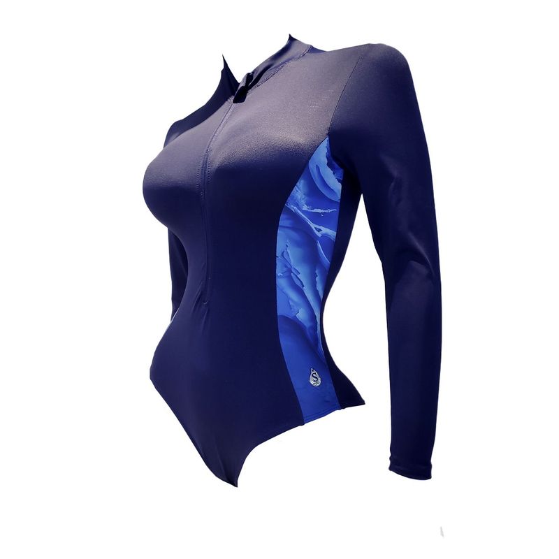 SWIMMER - VESTIDO VACACIONAL ANA MANGA LARGA  CONTROL ABDOMEN