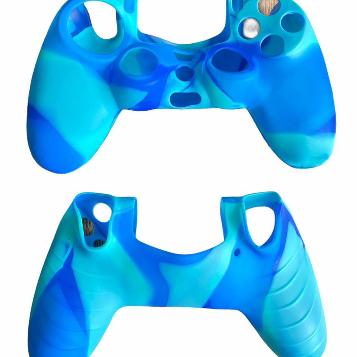 GENERICO - Protector Funda En Silicona Camuflada Para Control Ps4