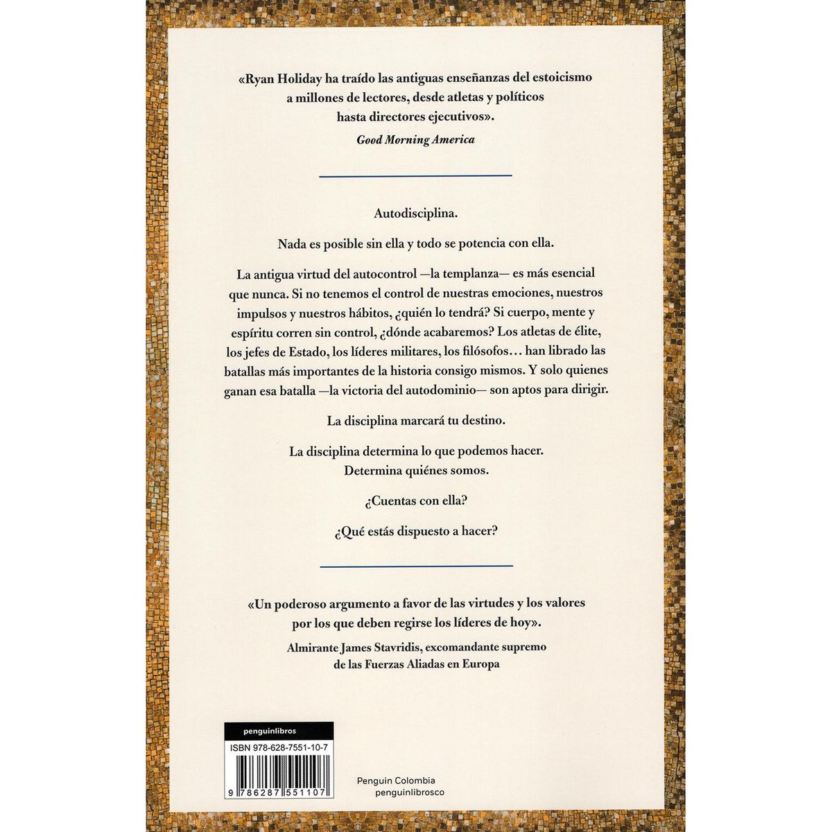 CONECTA - La Disciplina Marcará Tu Destino. Ryan Holiday