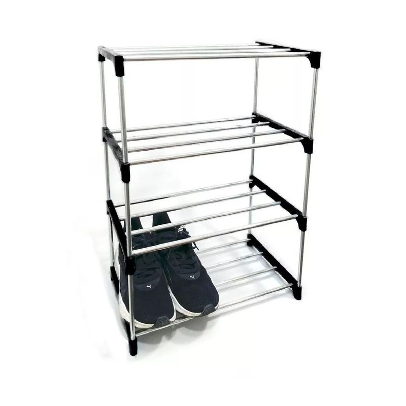 GENERICO - Organizador De Zapatos Metálico 4 Niveles