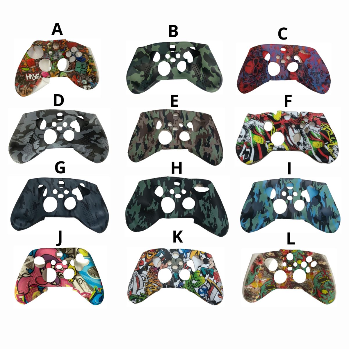 GENERICO - Silicona Protector Para Control Xbox Series Sx + 2 Grips