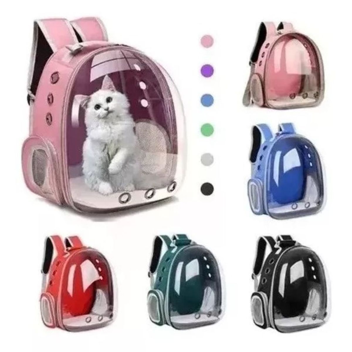 ZHOPI CO - Maleta De Lujo Para Mascotas Perro O Gato Tipo Nave
