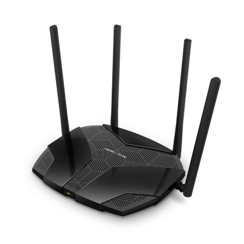 MERCUSYS - Router Mercusys Mr70x  Gigabit Wifi 6 Banda Dual Ax1800 Negro