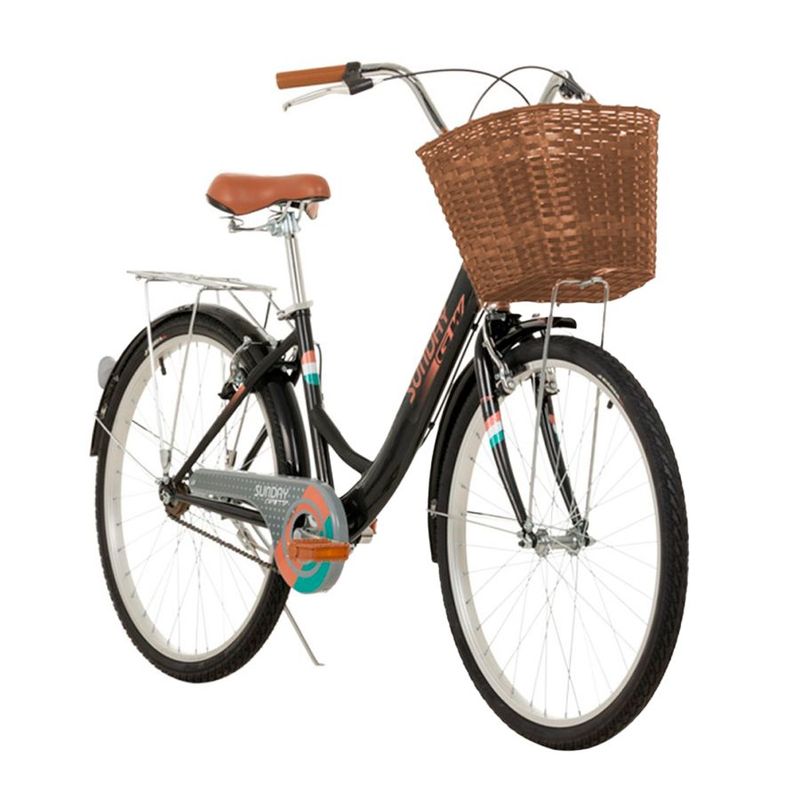 GW - Bicicleta Urbana Gw Sunday Urbana Rin 26 Color Negro