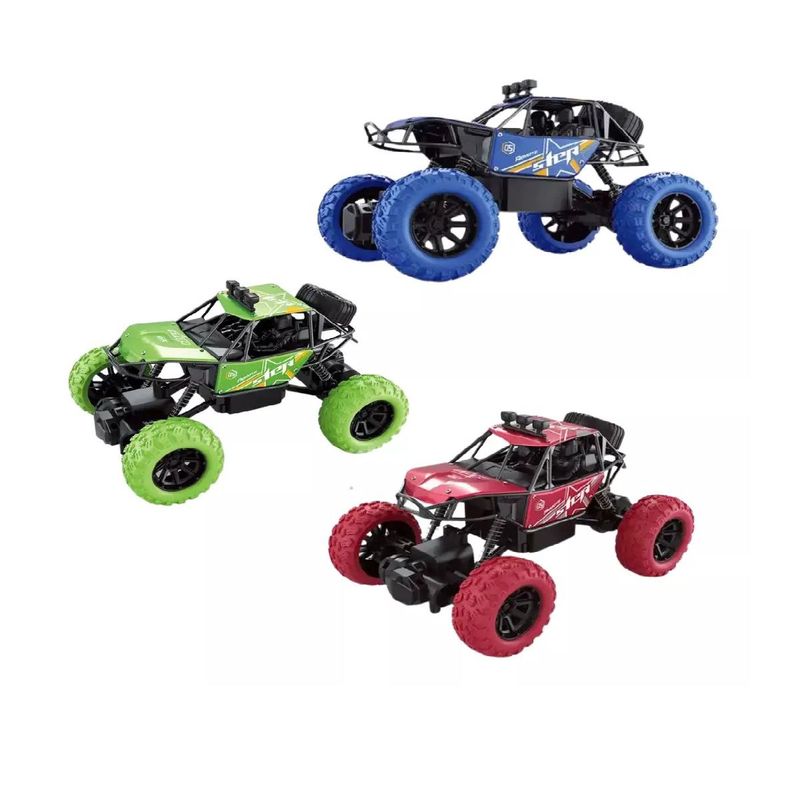 GENERICO - Carro Camioneta Control Remoto Juguete Niños Recargable Color verde
