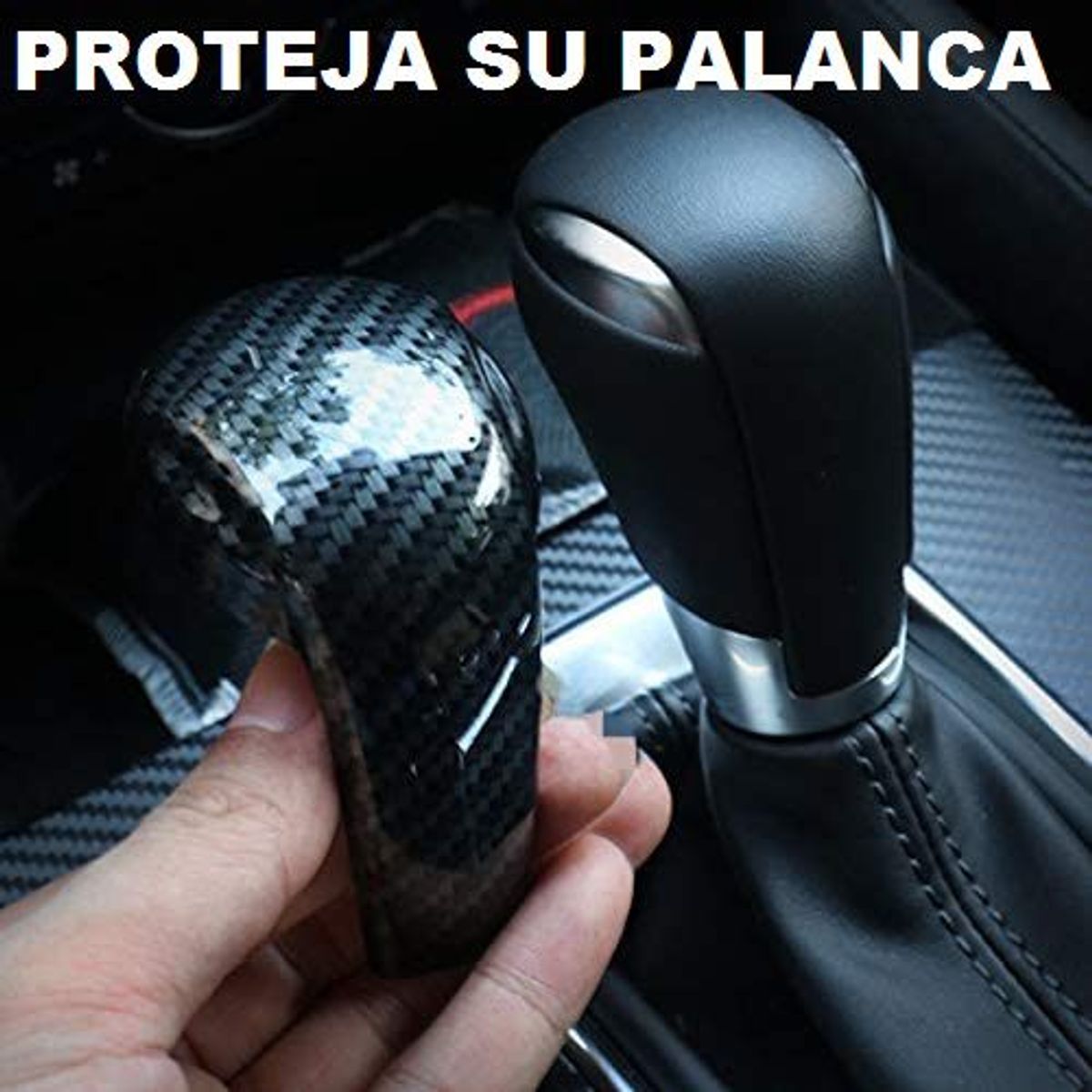 GENERICO - accesorios mazda 2 3 cx3 cx5 cx9 cubierta palanca automatica