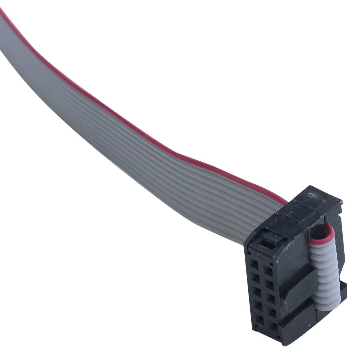 GENERICO - Cable Ribbon FC JTAG Plano 10 Pines 2.54mm Longitud 30cm