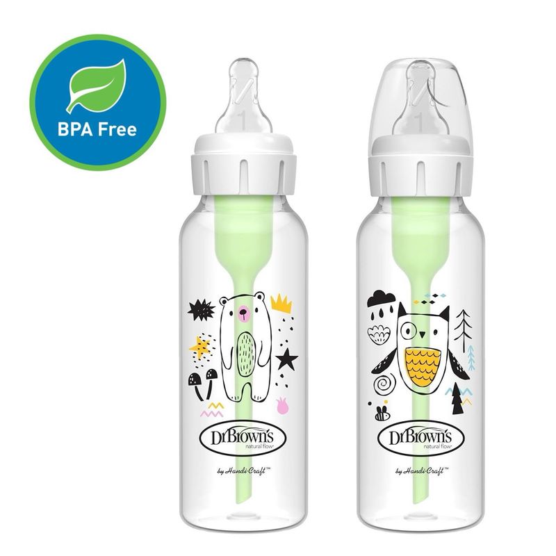 DR BROWNS - Set X2 Teteros 8 Onz Anticolico Dr Browns Boca Angosta