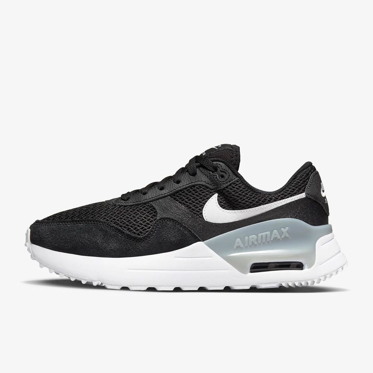 NIKE - TENIS NIKE MUJER AIR MAX SYSTEM NEGRO BLANCO