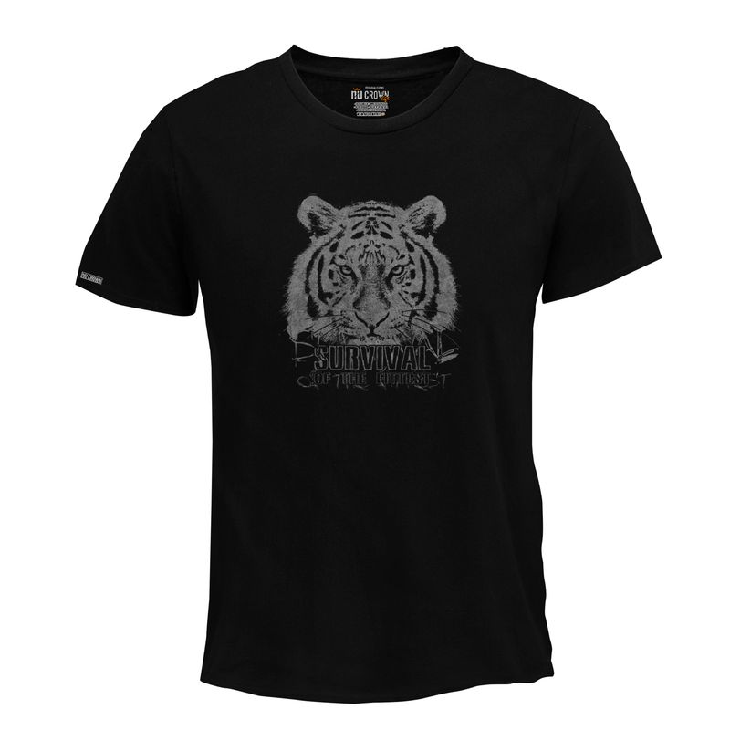 CREACIONES NU CROWN - Camiseta Tigre animal salvaje Original Nu Crown