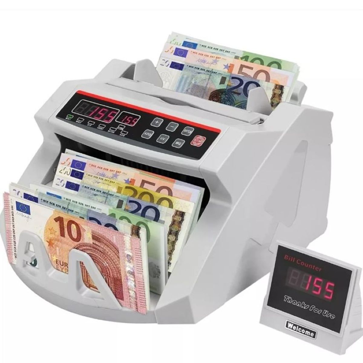 ZHOPI CO - Maquina Contador Billetes Detección Billetes Falsos