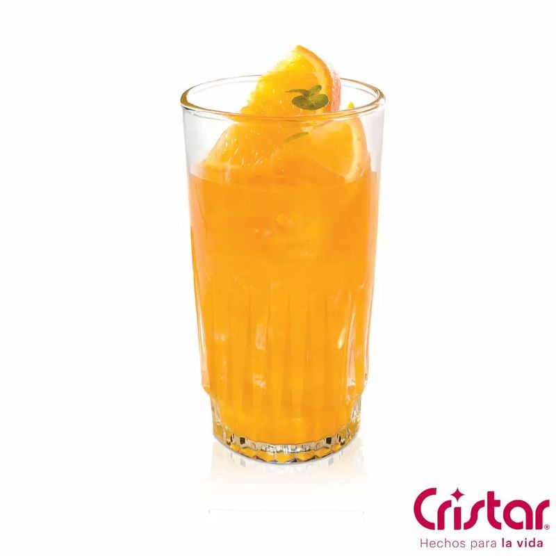 CRISTAR - Estuche x6 Vasos Prisma Cristar