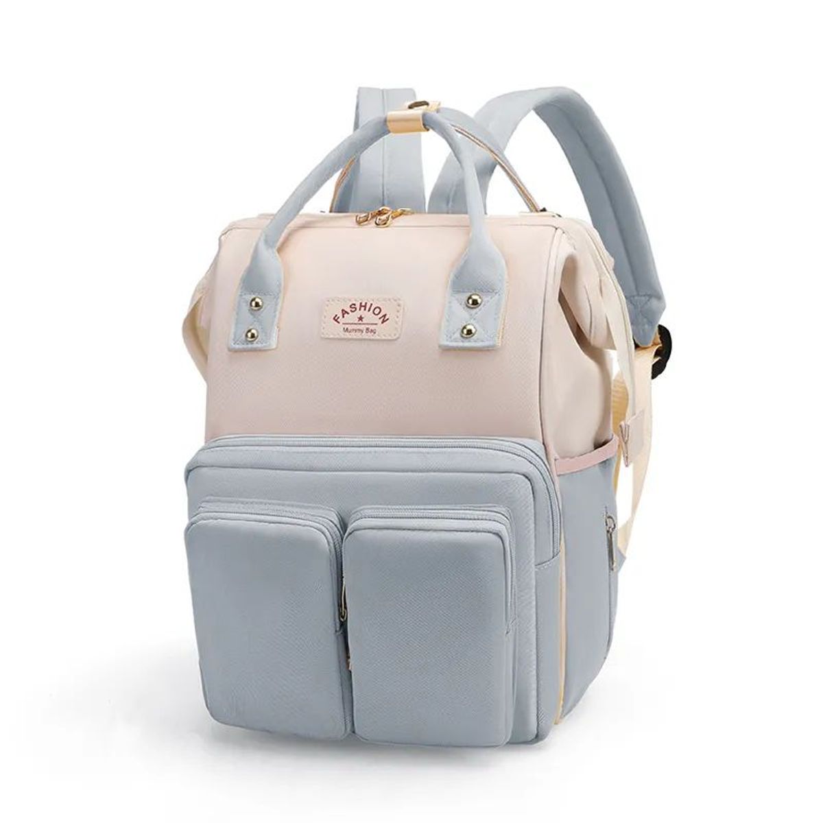 BABY ON - Pañalera Morral Amali Para Bebes Multiusos Baby On Azul