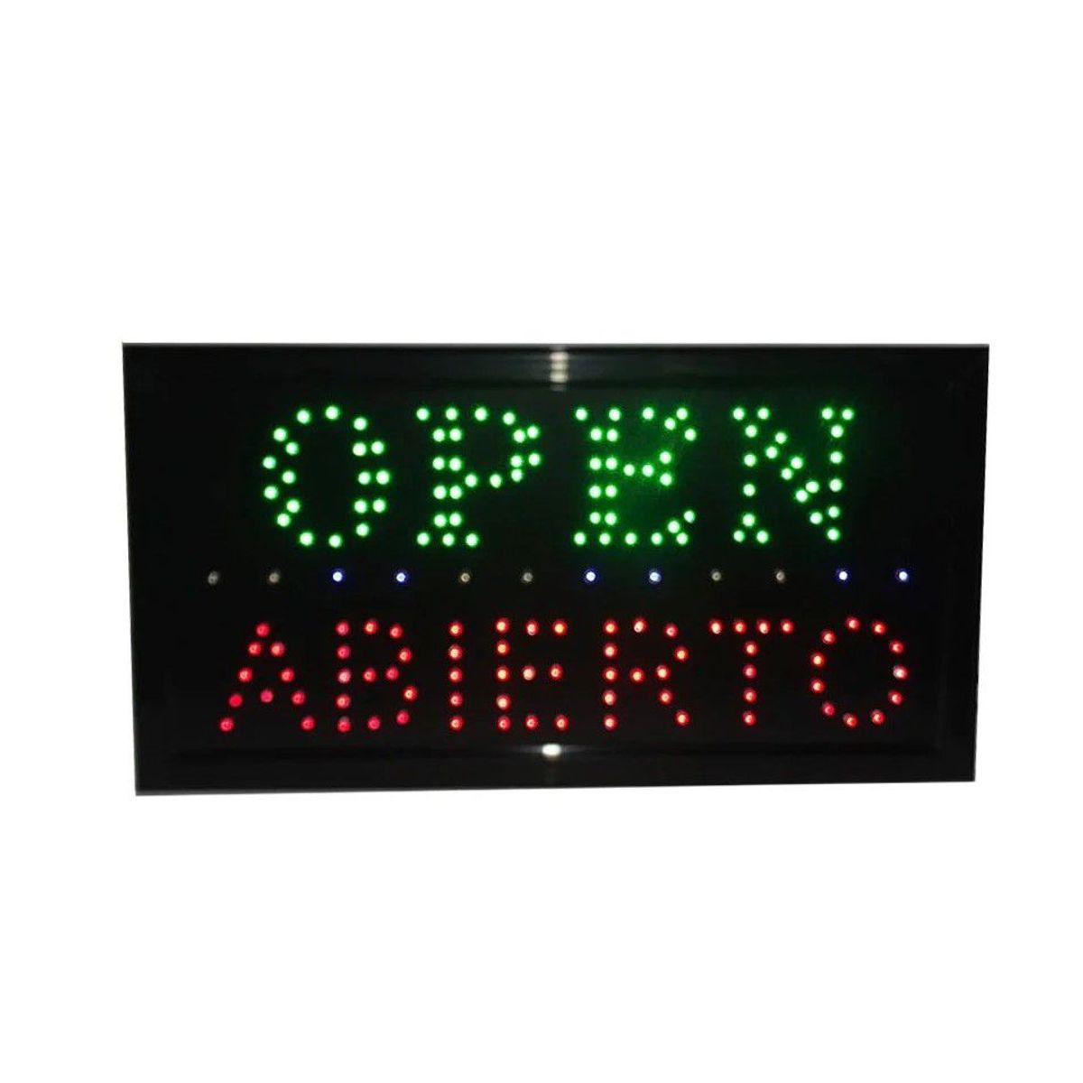 MOBLIHOUSE - Aviso LED 48X25 Open Abierto Moblihouse