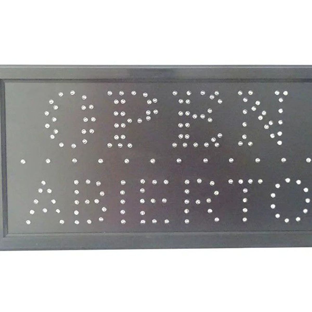 MOBLIHOUSE - Aviso LED 48X25 Open Abierto Moblihouse
