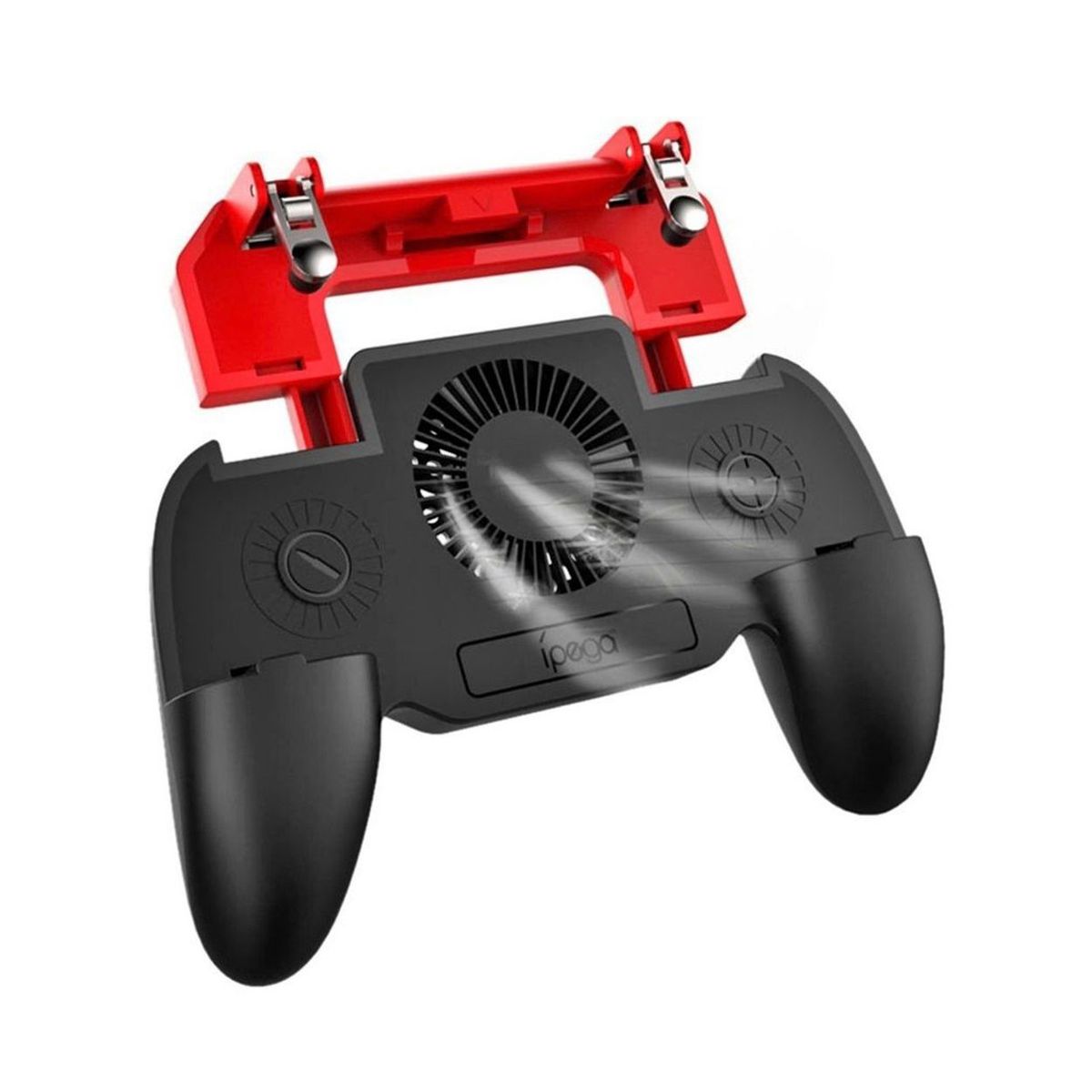 GENERICO - Control Ipega Con Gatillos Y Ventilador Para Pubg Fortnite