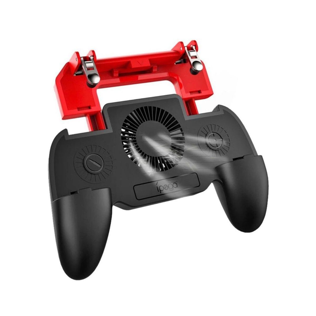 GENERICO - Control Ipega Con Gatillos Y Ventilador Para Pubg Fortnite