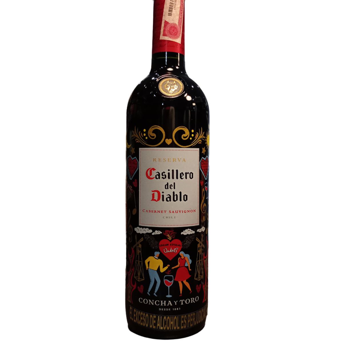 CONCHA Y TORO - VINO CASILLERO DEL DIABLO CABERNET SAUVIGNON ED ANDRES