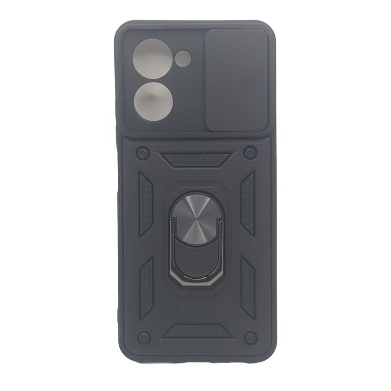 GENERICO - Forro Protector Funda Antishock Para Celular OPPO REALME C33 NEGRO