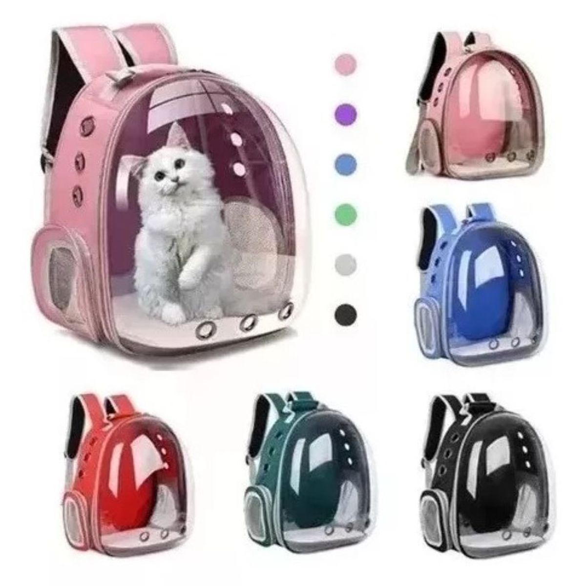 ZHOPI CO - Maleta De Lujo Para Mascotas Perro O Gato Tipo Nave