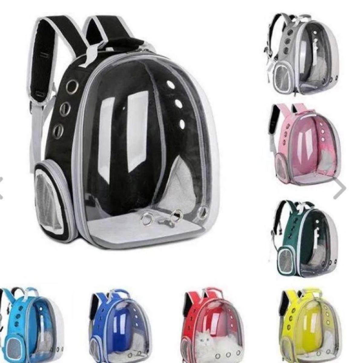 ZHOPI CO - Maleta De Lujo Para Mascotas Perro O Gato Tipo Nave