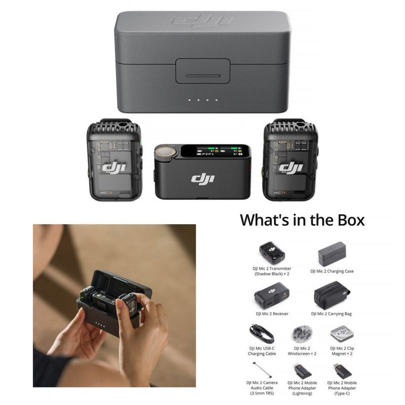 DJI - DJI Mic 2 (2 TX + 1 RX)