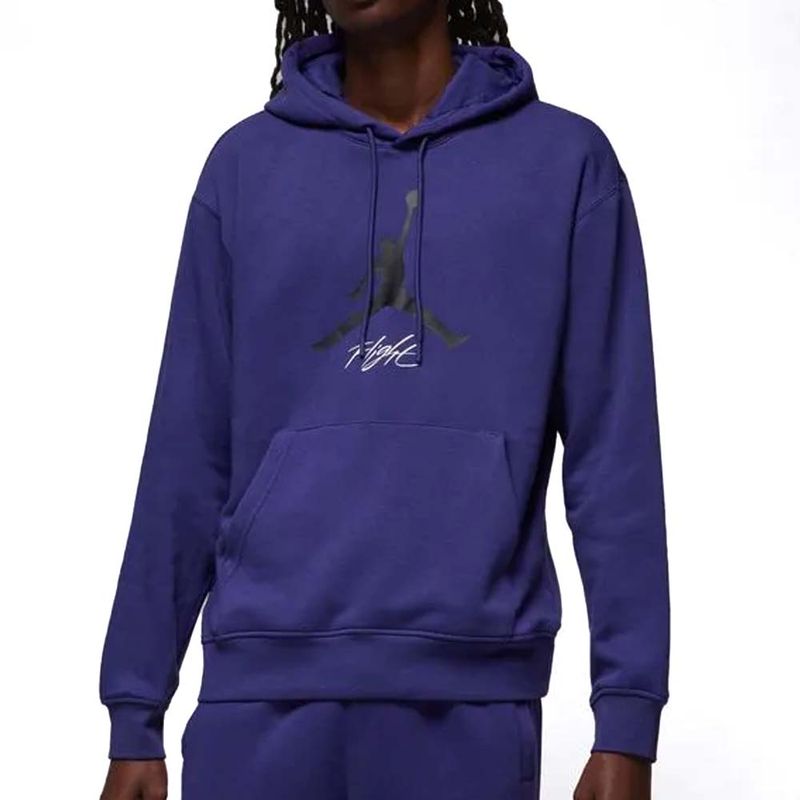 NIKE - Hoodie Jordan Brand Ess Fleece Baseline-Purpura