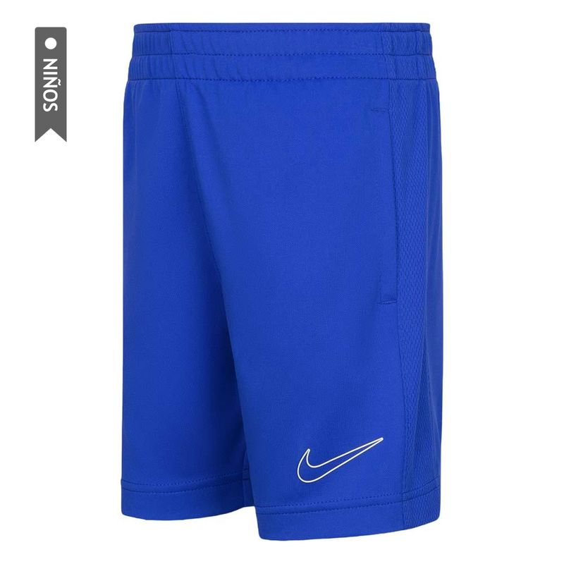 NIKE - Pantaloneta Nike Dri-Fit Academy Niños-Azul