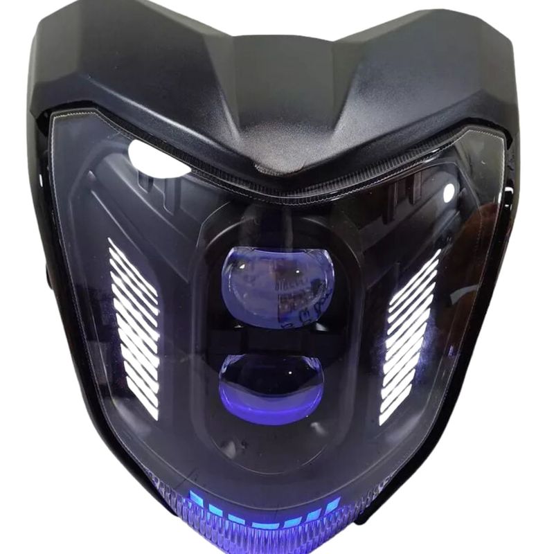 GENERICO - Farola Led Moto Fz 16 Tipo Raptor