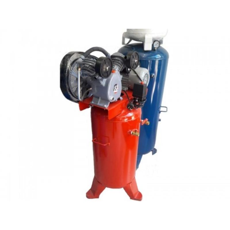 GENERICO - COMPRESOR TC 150 LBS MOTOR 1 HP CABEZOTE INDUSTRIAL