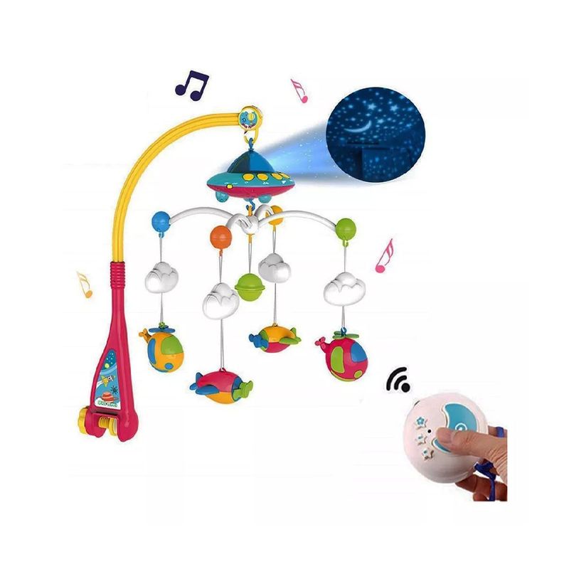 GENERICO - Movil Musical Para Bebe Con Accesorios