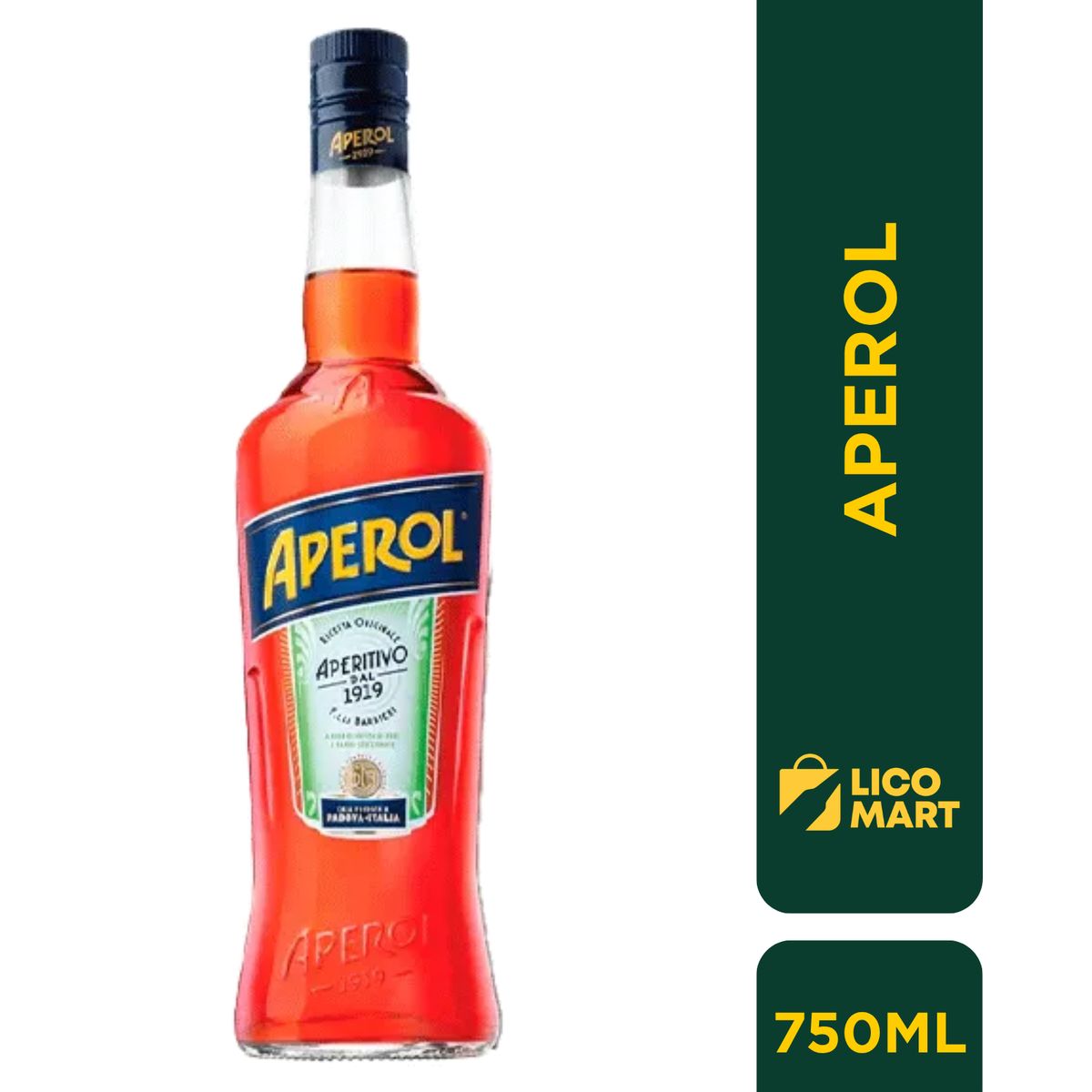 GENERICO - APERITIVO APEROL 750 ML