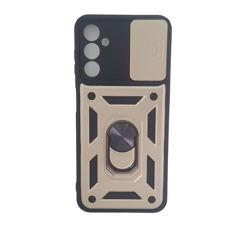 GENERICO - Forro Protector Funda Antishock Para Samsung Galaxy A14 DORADO