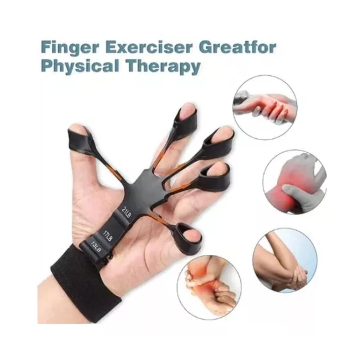 AFM - Guante Ejercitador De Dedos Trabajo De Antebrazo