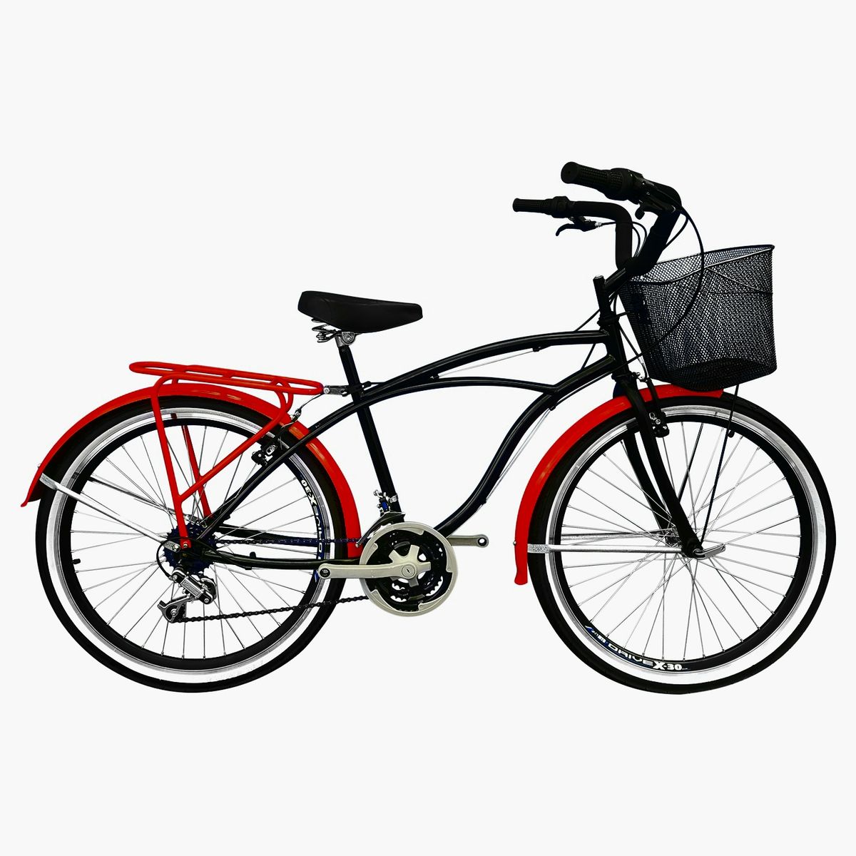 SFORZO - Bicicleta Playera Hombre Rin 26 18 Cambios