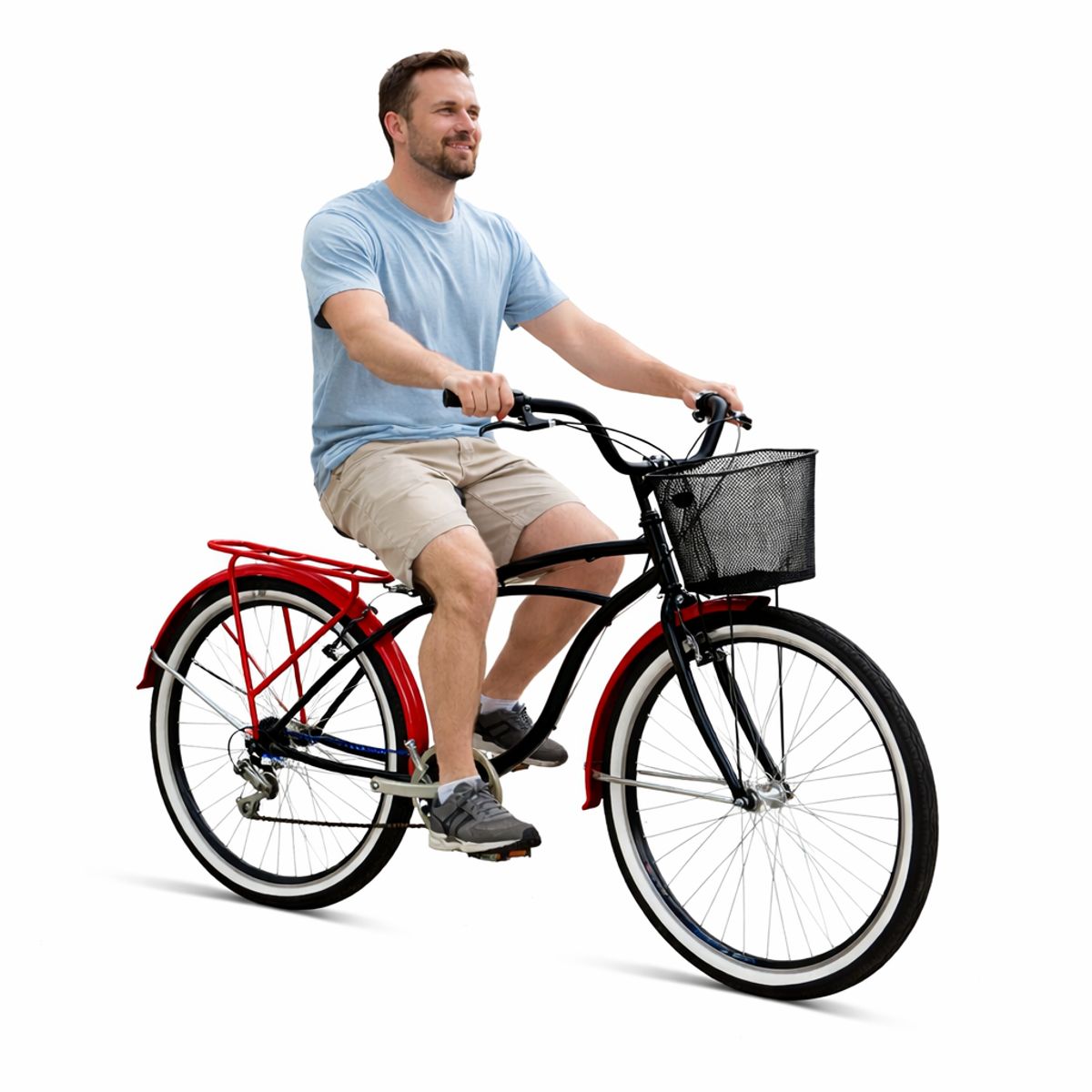 SFORZO - Bicicleta Playera Hombre Rin 26 18 Cambios